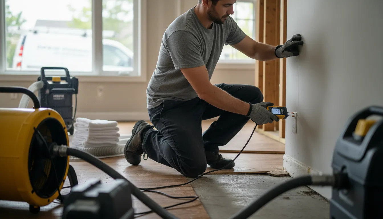 Water Damage in Huron